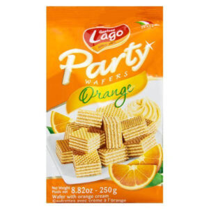 Lago Orange Party Wafers 250g
