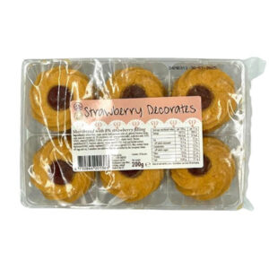 Strawberry Decorates 200g